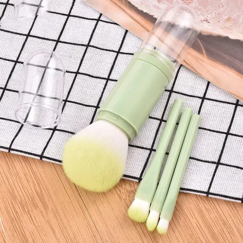4 In 1 Mini Makeup Brush Set 